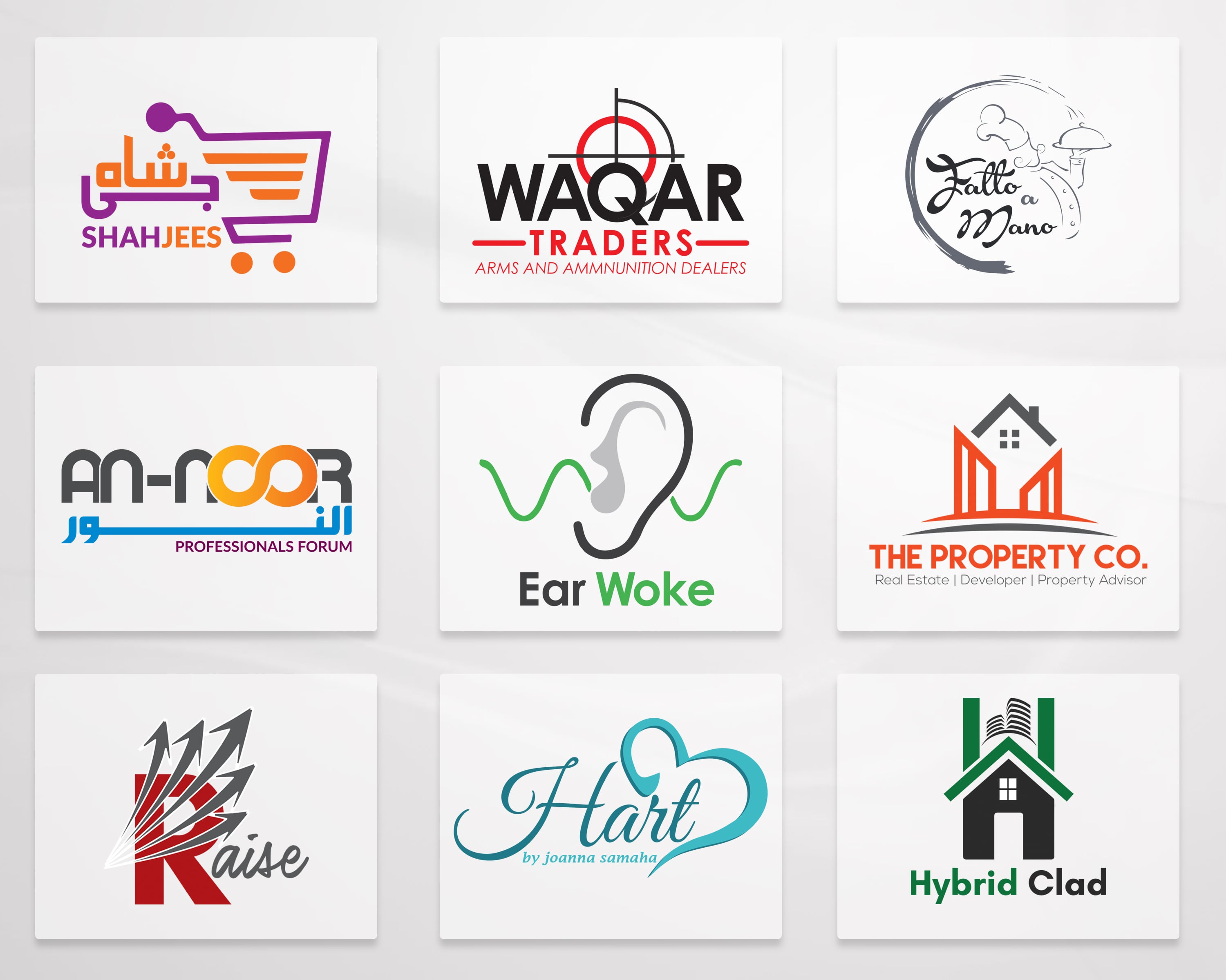 Creative logo design ideas Seattle brand identity sample 2026