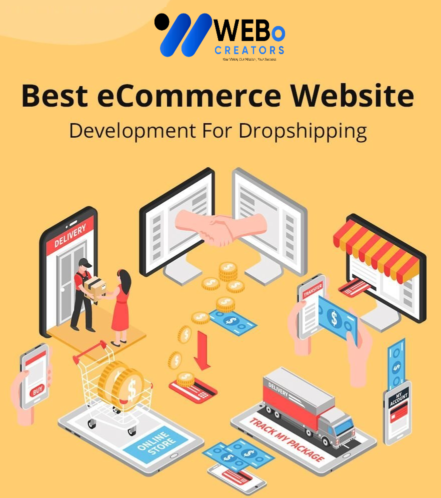 Modern Shopify dropshipping store design for online selling in Seattle 2026