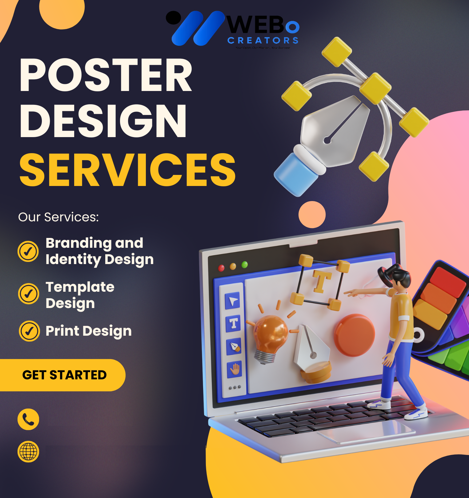 Best Print Design Services in Seattle Flyers Brochures Posters