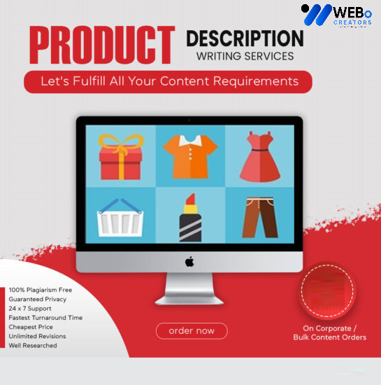 Product Description Writing Services | Best Digital Marketing Agency | Web Design in Seattle for online stores