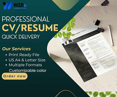 Elegant Resume Design Service, CV designs, CV writing in Seattle For Gain Job